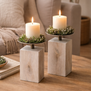 Juego de candelabros