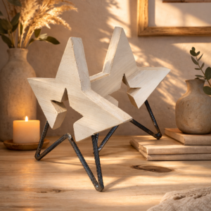 Estrella con metal