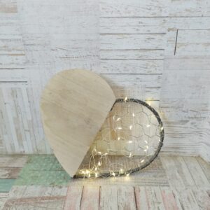 Corazon con hierro